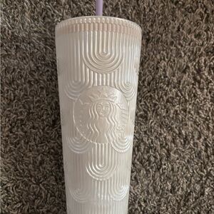 Starbucks Textured Pearl Tumbler